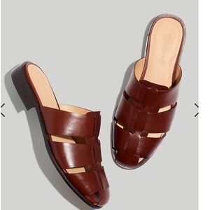 NEW IN BOX Madewell Dixson Fisherman Mule